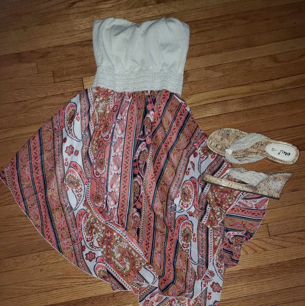 Rule 21 strap less dress